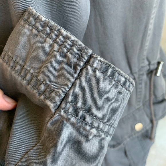 Grey Utility Jacket with Hood Zipper MOSSIMO - Picture 14 of 16